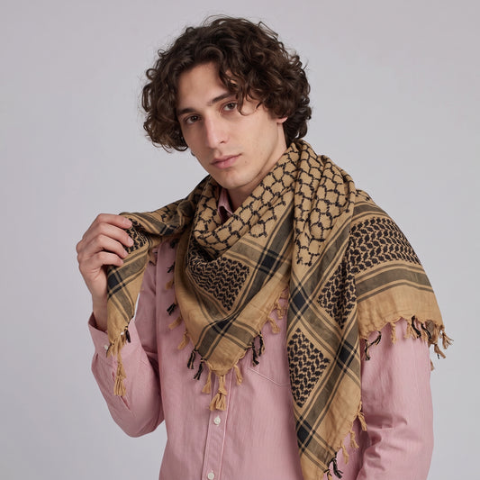 Palestine Colored Cotton Keffiyeh