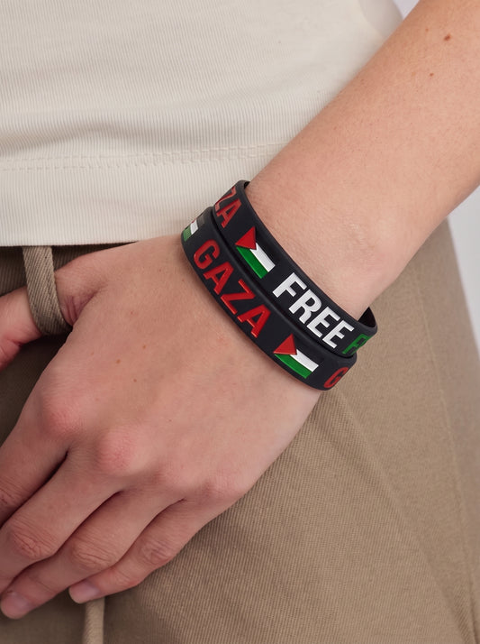 Free Gaza Silicone Bracelet