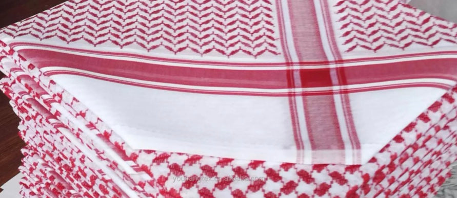 Palestine Colored Cotton Keffiyeh