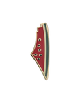 Watermelon Palestine Map Pin Gold