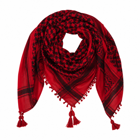 Palestine Colored Cotton Keffiyeh