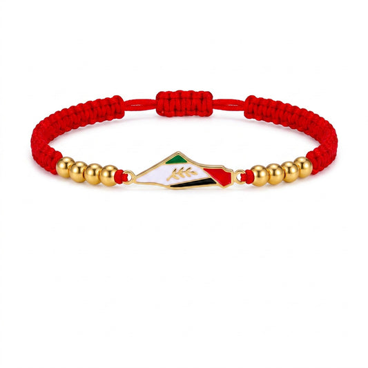 BEST SELLER Palestine Flag Braided Bracelet