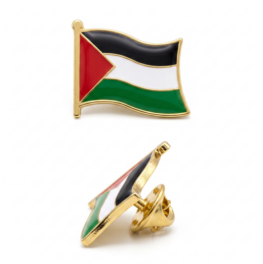 Palestine Flag Enamel Lapel Pin