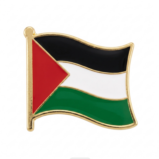 Palestine Flag Enamel Lapel Pin