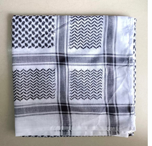 Palestine Colored Cotton Keffiyeh