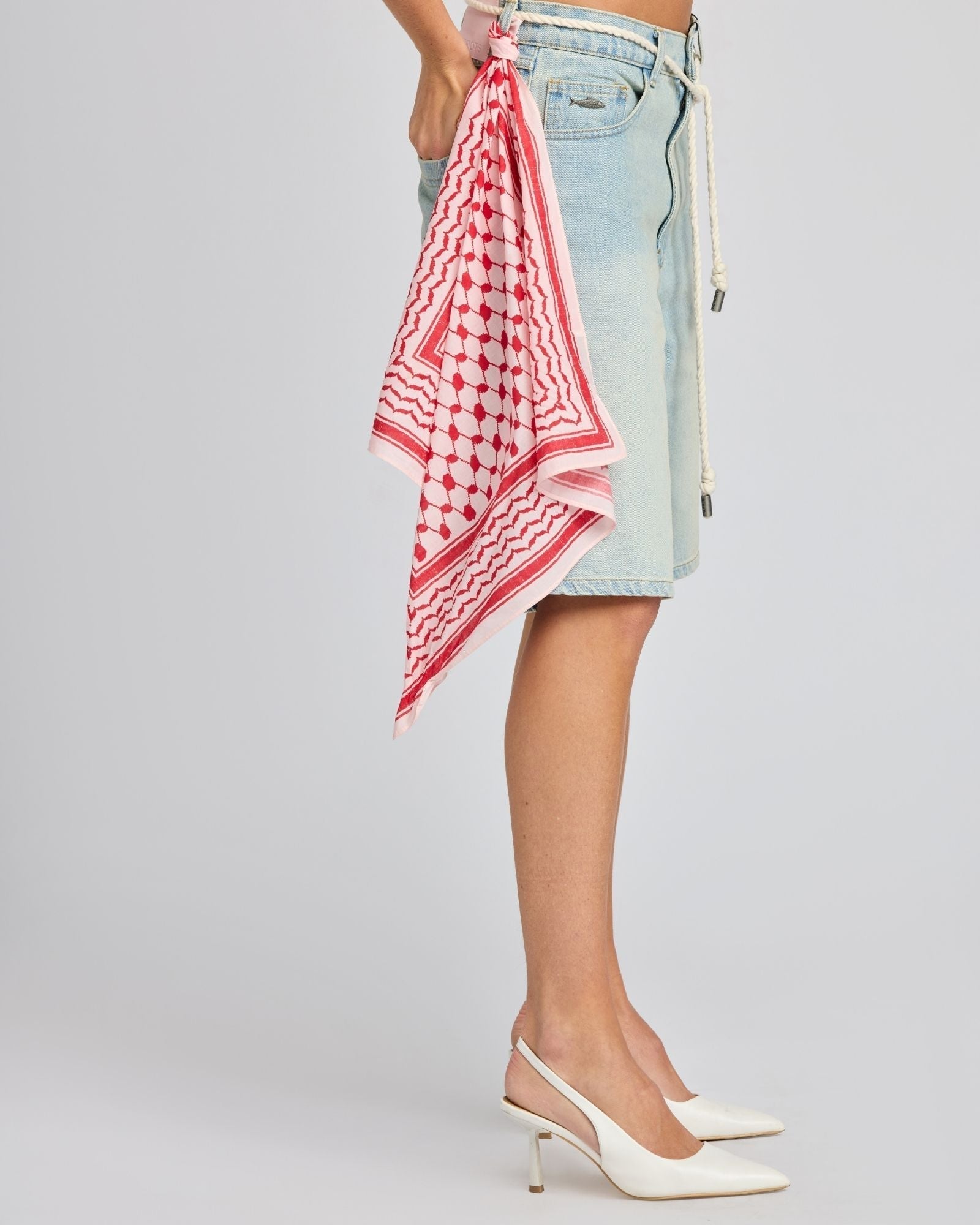 Kufiya Bandana Pink
