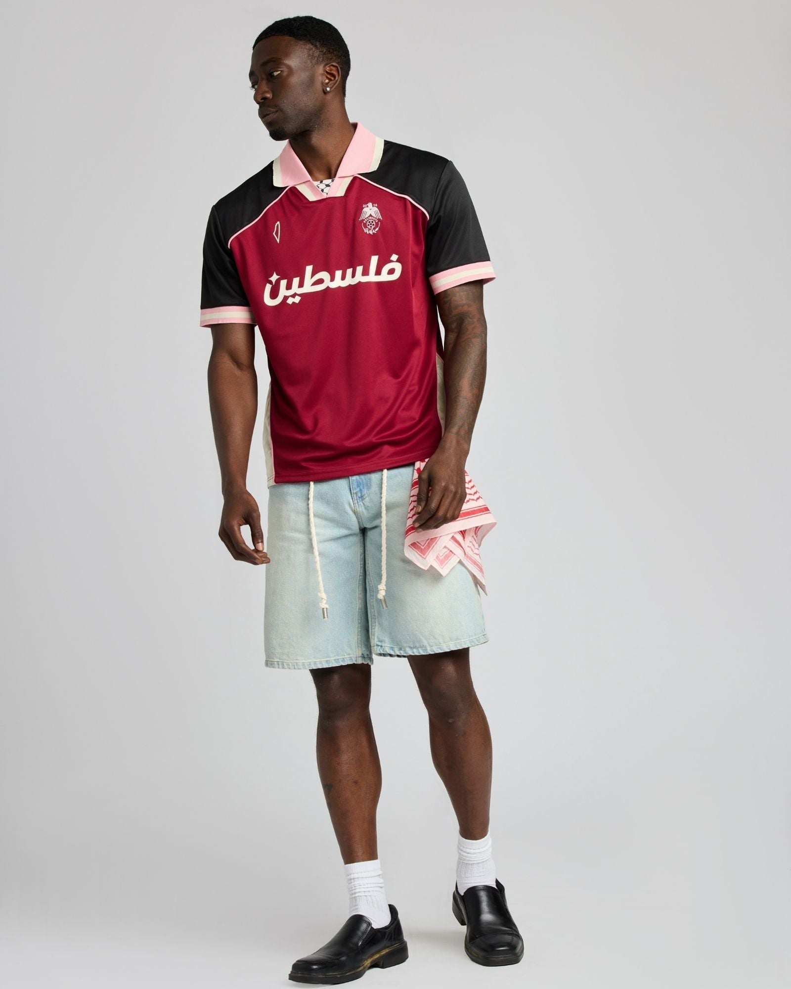 Kufiya Bandana Pink