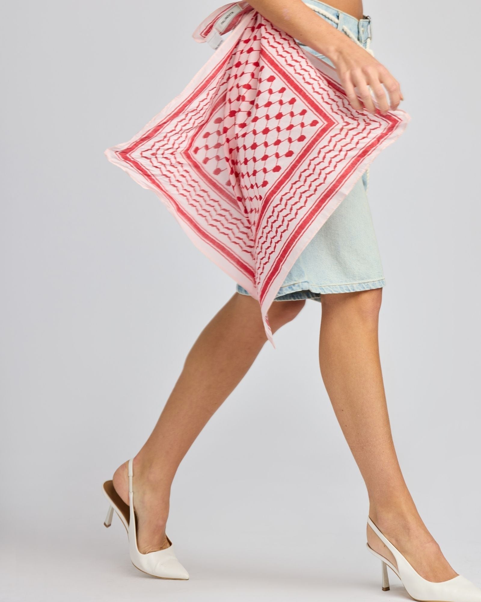 Kufiya Bandana Pink